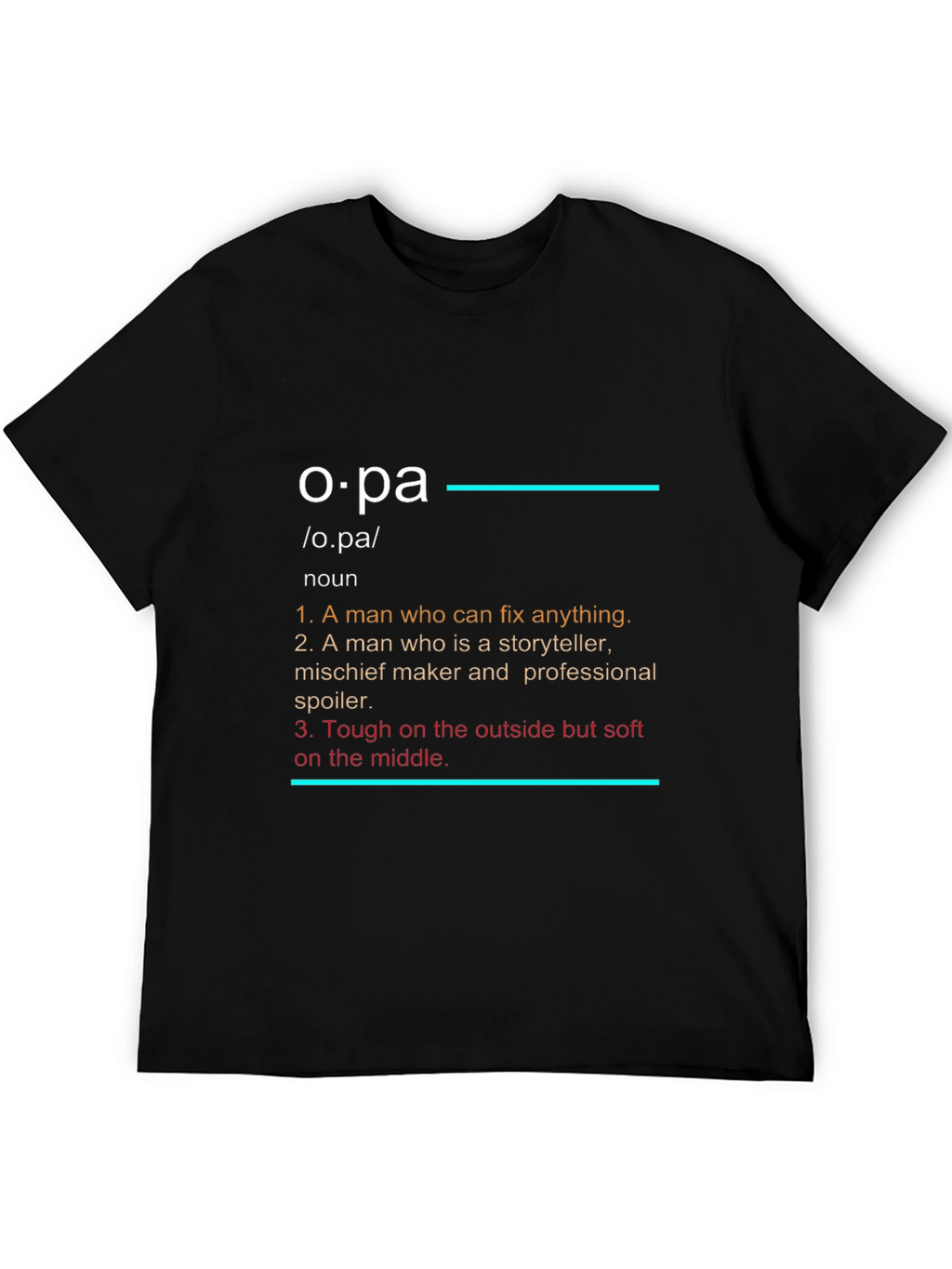 Opa Definition T-Shirt - Gift for Grandpa