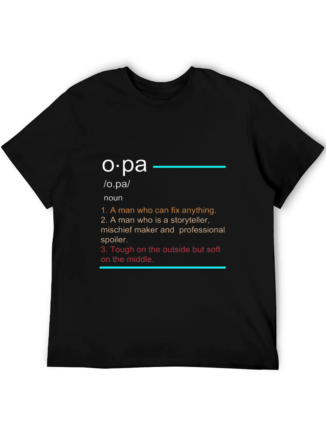 Opa Definition T-Shirt - Gift for Grandpa