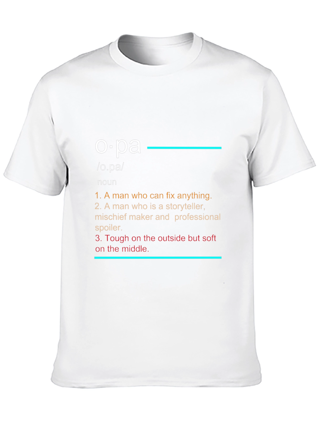 Opa Definition T-Shirt - Gift for Grandpa