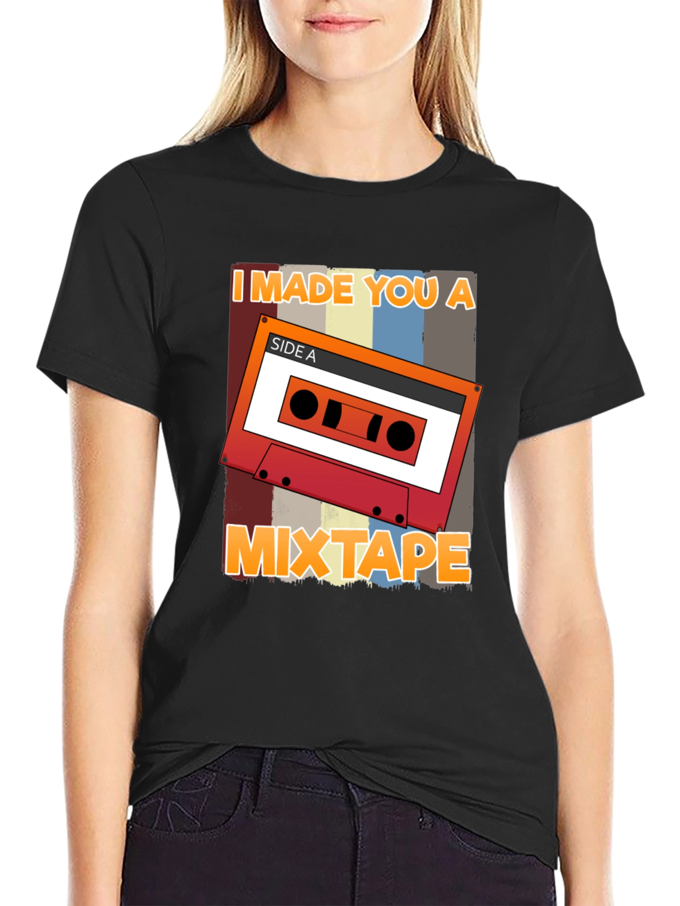 Retro Mixtape T-Shirt - I Made You A Mixtape