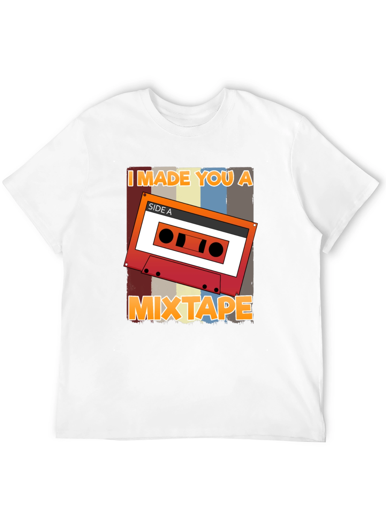 Retro Mixtape T-Shirt - I Made You A Mixtape