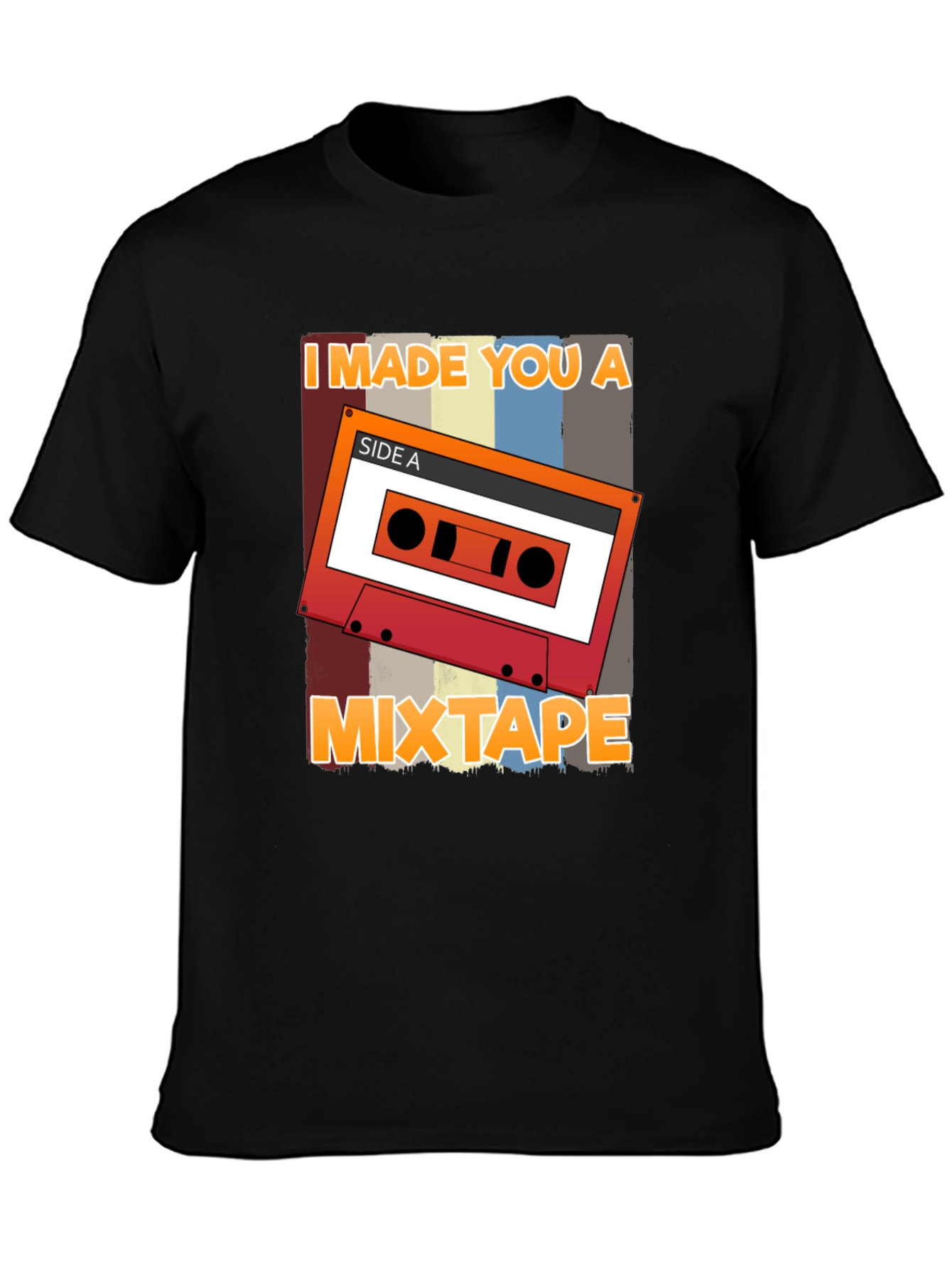 Retro Mixtape T-Shirt - I Made You A Mixtape