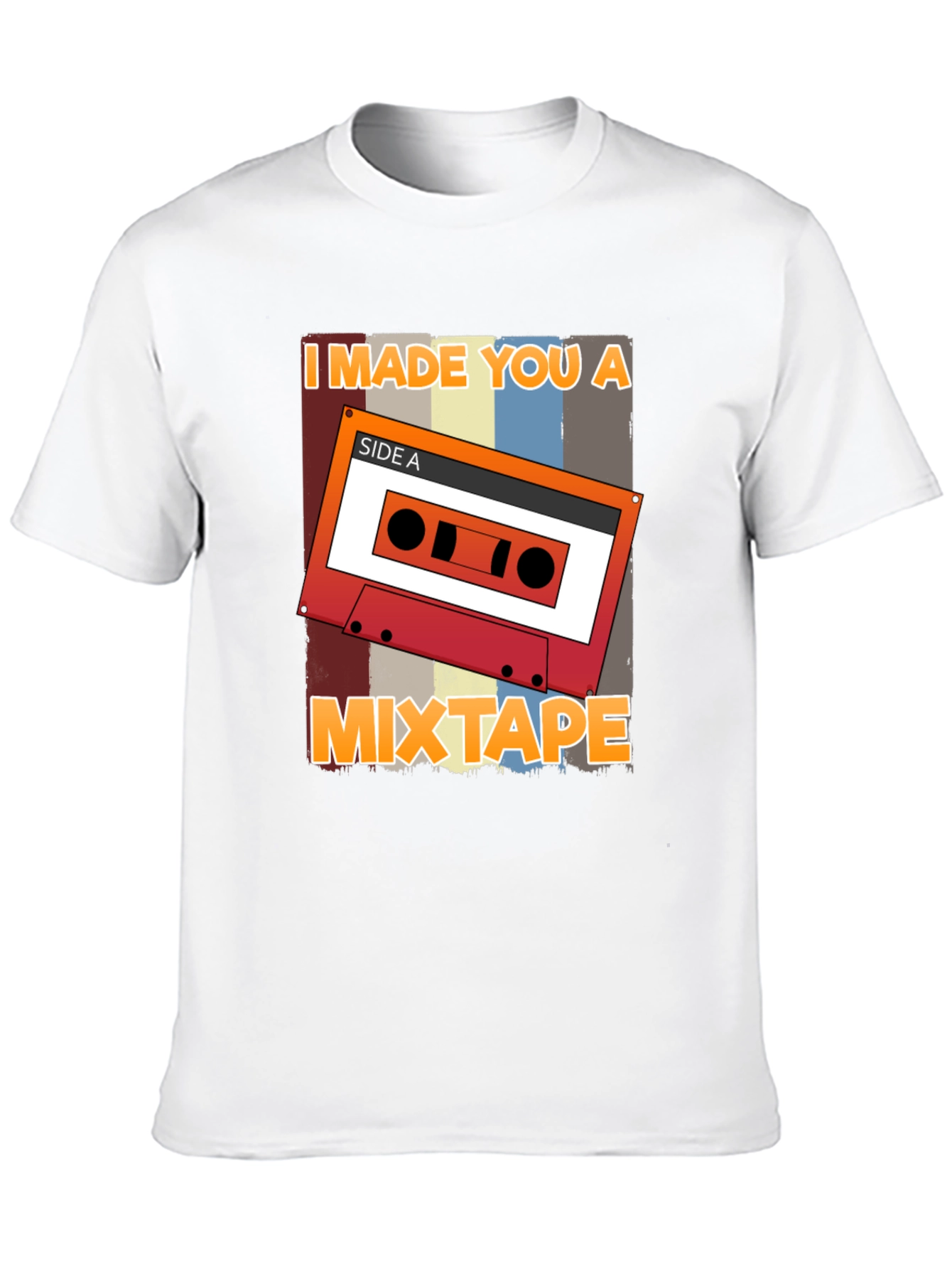 Retro Mixtape T-Shirt - I Made You A Mixtape