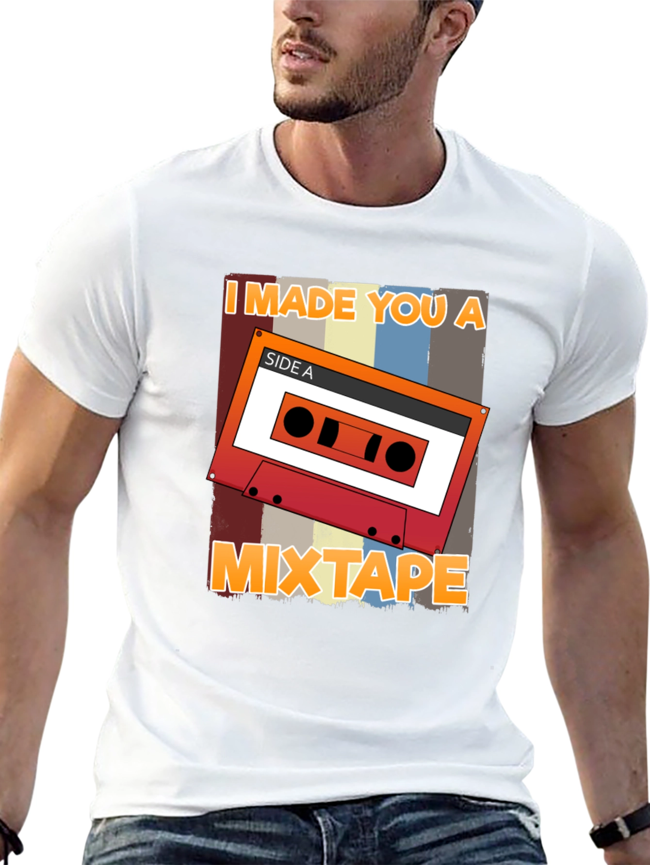 Retro Mixtape T-Shirt - I Made You A Mixtape