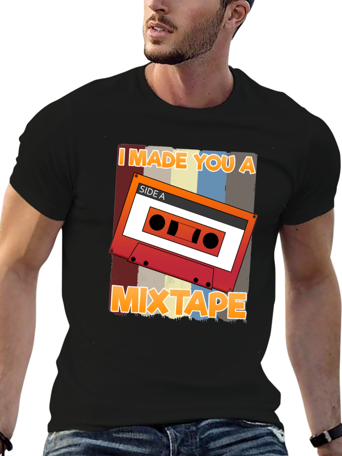 Retro Mixtape T-Shirt - I Made You A Mixtape