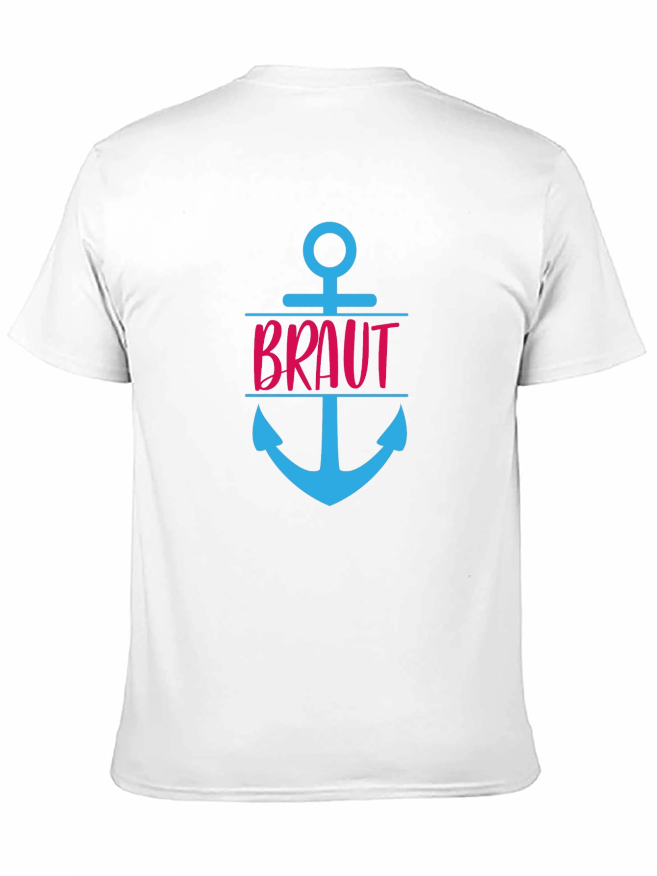 Nautical Bride T-Shirt - Anchor Wedding Tee