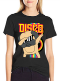 Disco Pug T-Shirt - Dab Dance