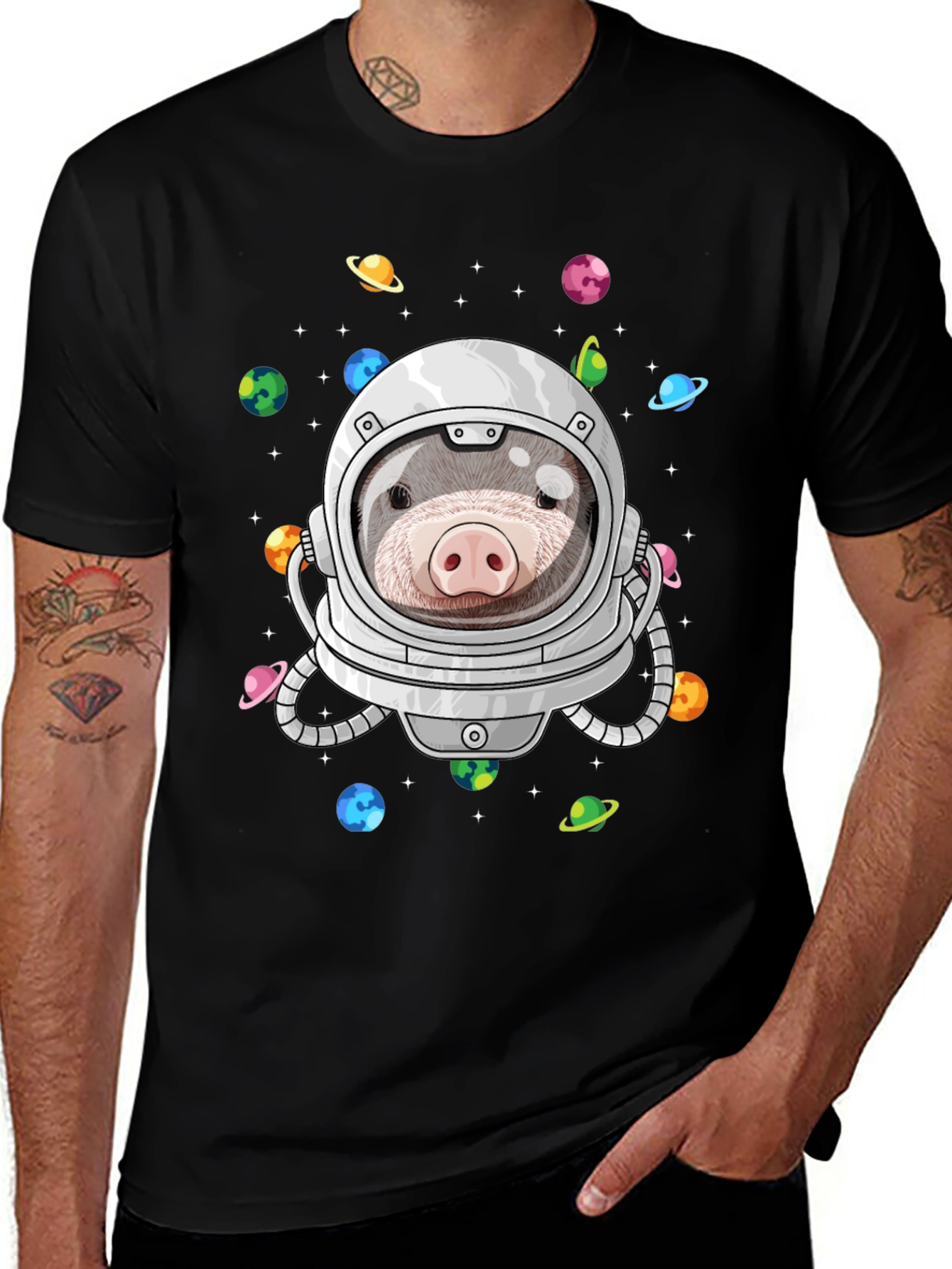 Mole Astronaut T-Shirt: Space Explorer Tee