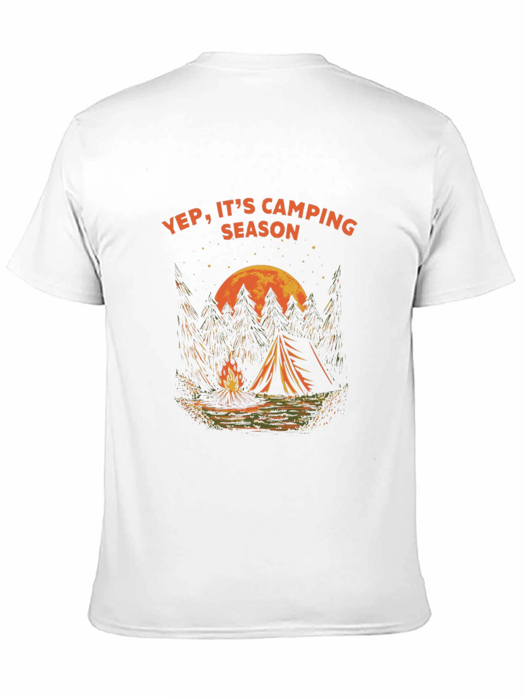 Yep Its Camping Season Graphic Tee