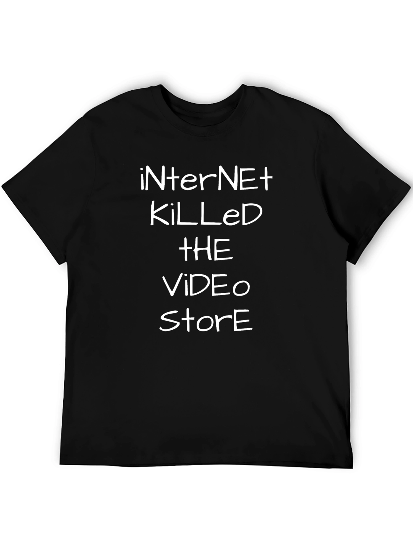 Internet Killed the Video Store Tee