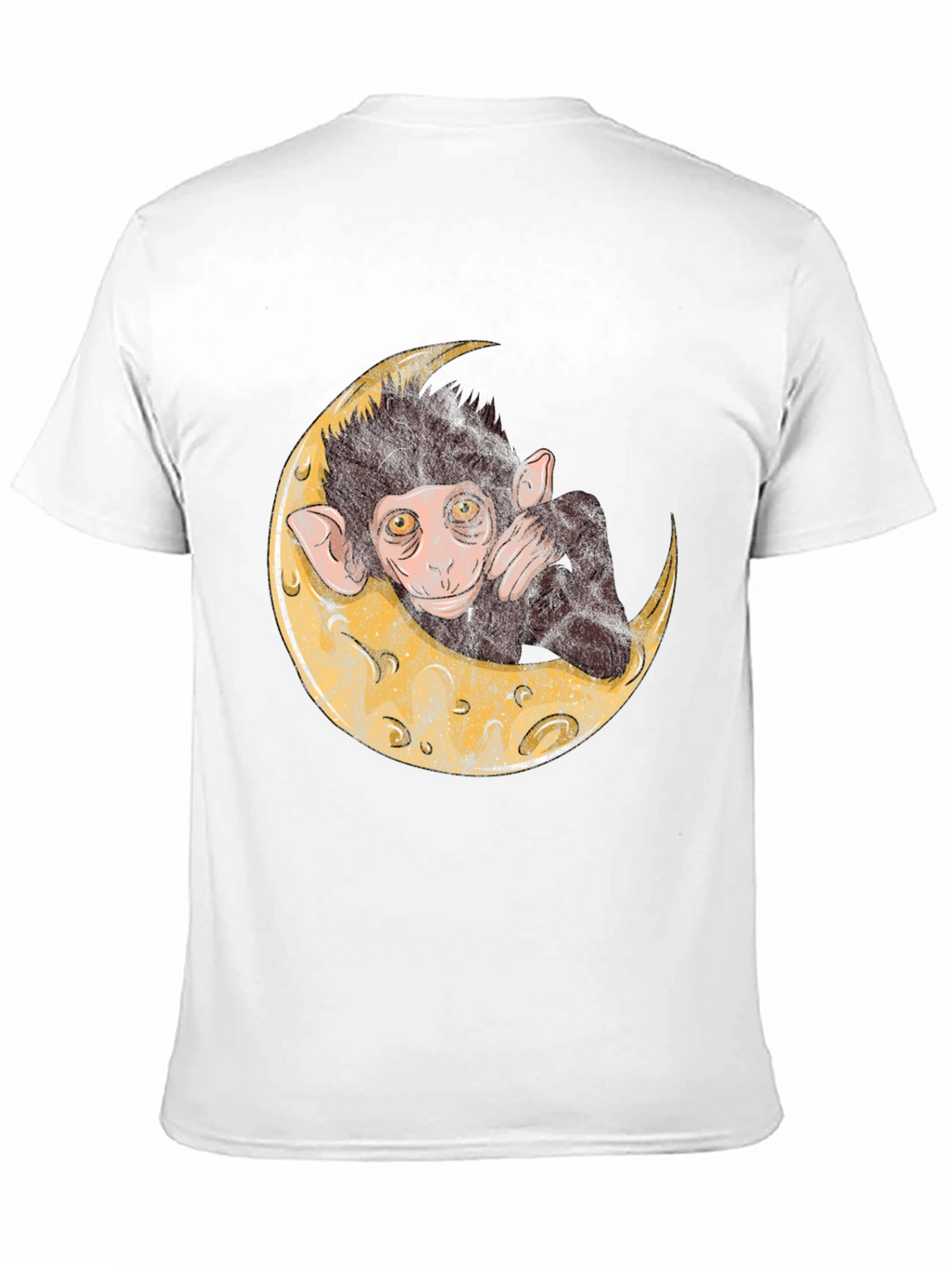 Monkey on the Moon Graphic T-Shirt