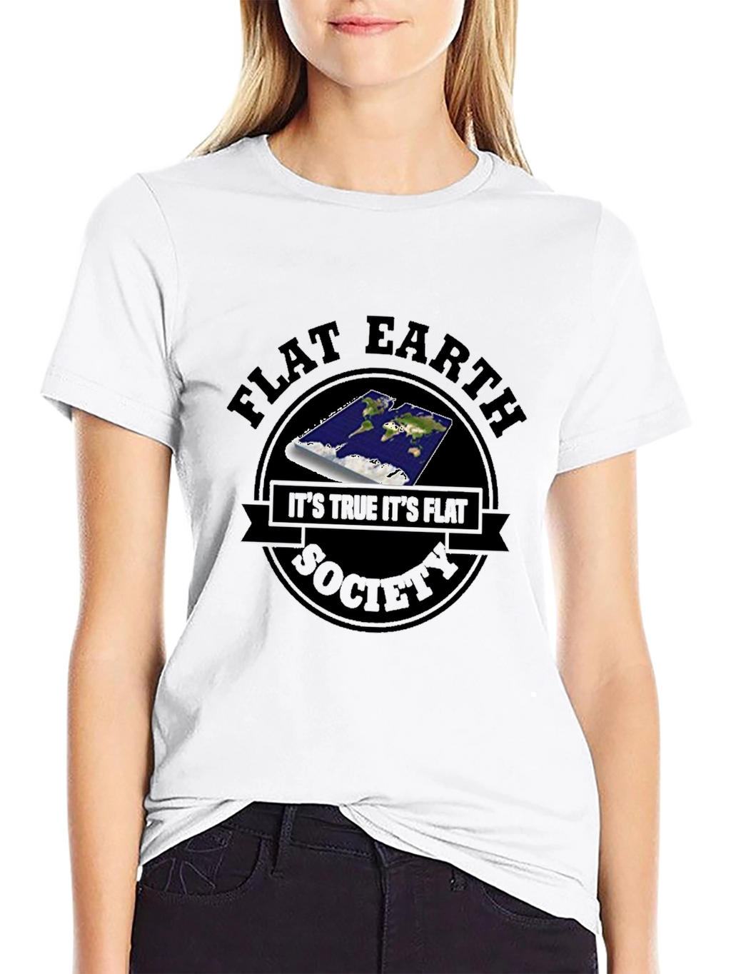 Flat Earth Society T-Shirt