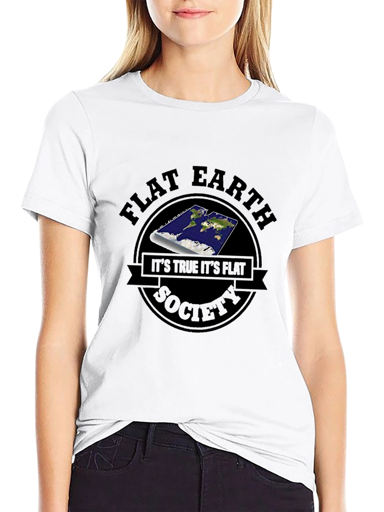 Flat Earth Society T-Shirt