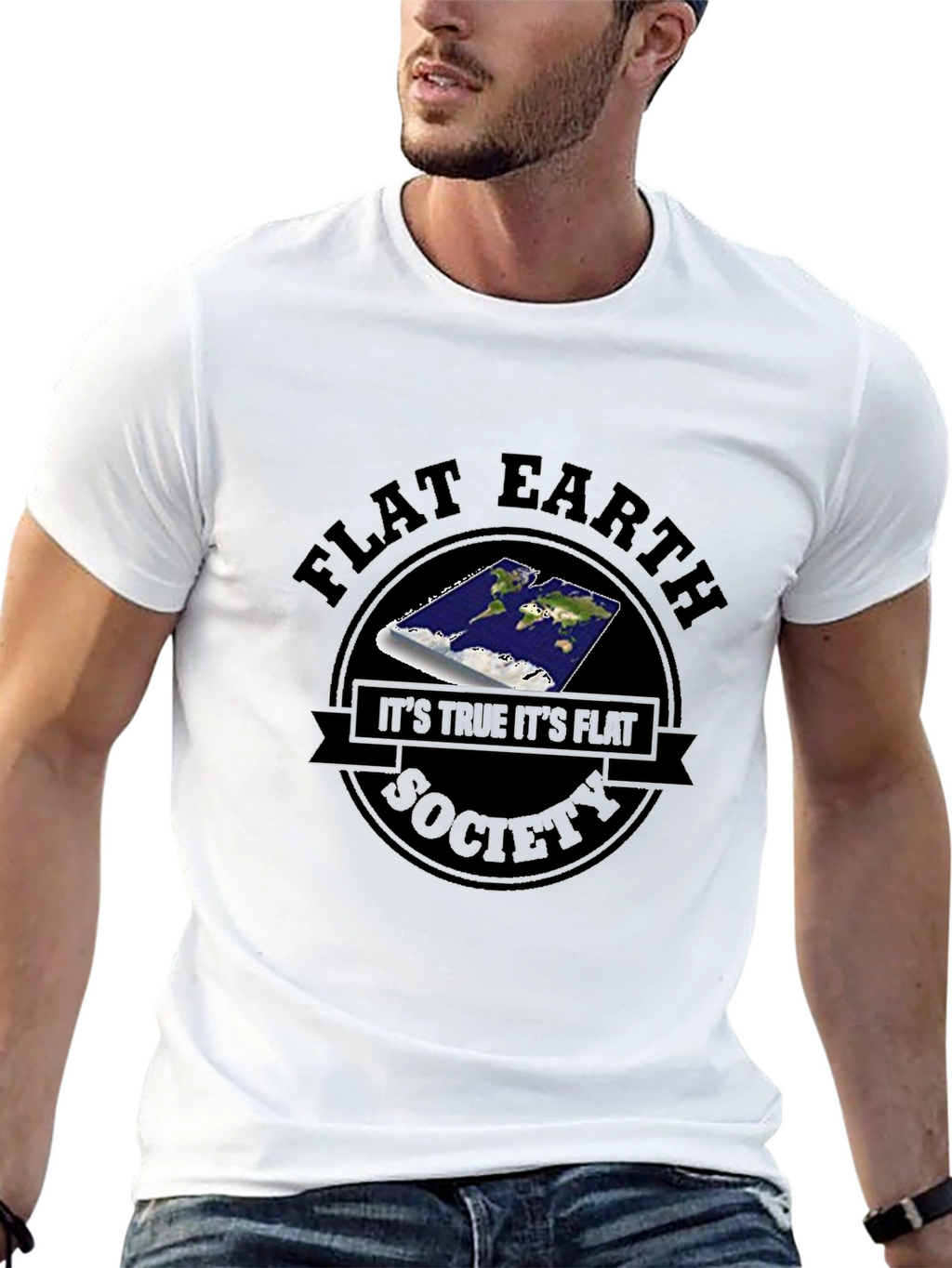 Flat Earth Society T-Shirt