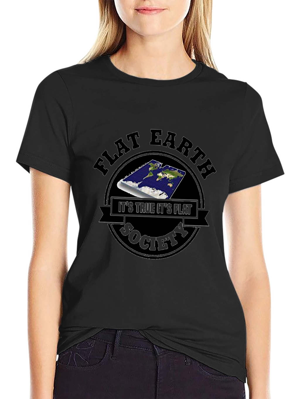 Flat Earth Society T-Shirt