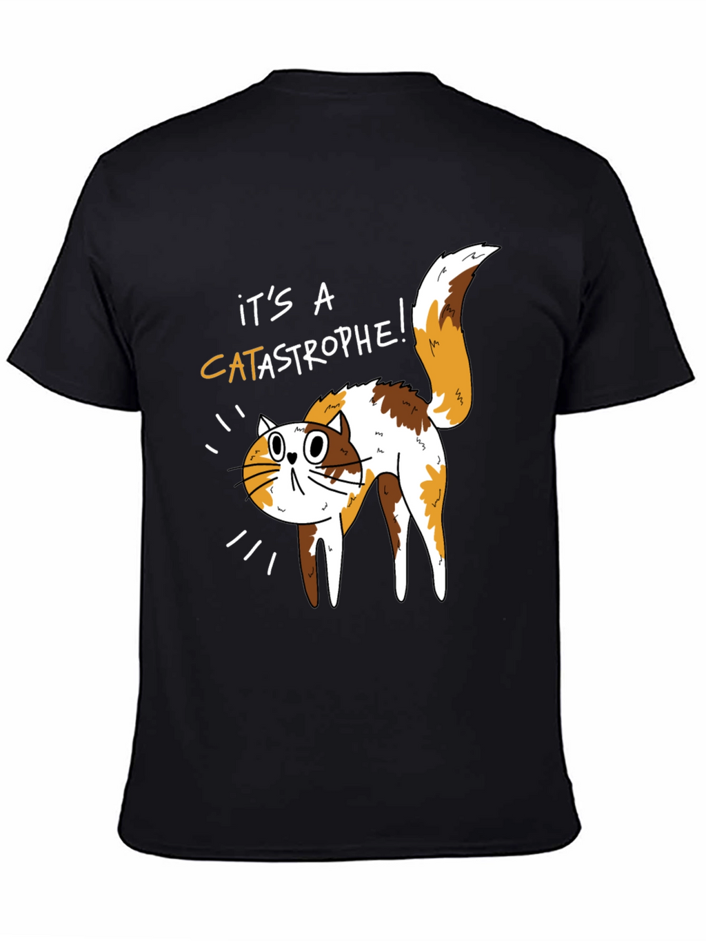 Catastrophe Cat T-Shirt - Funny Graphic Tee