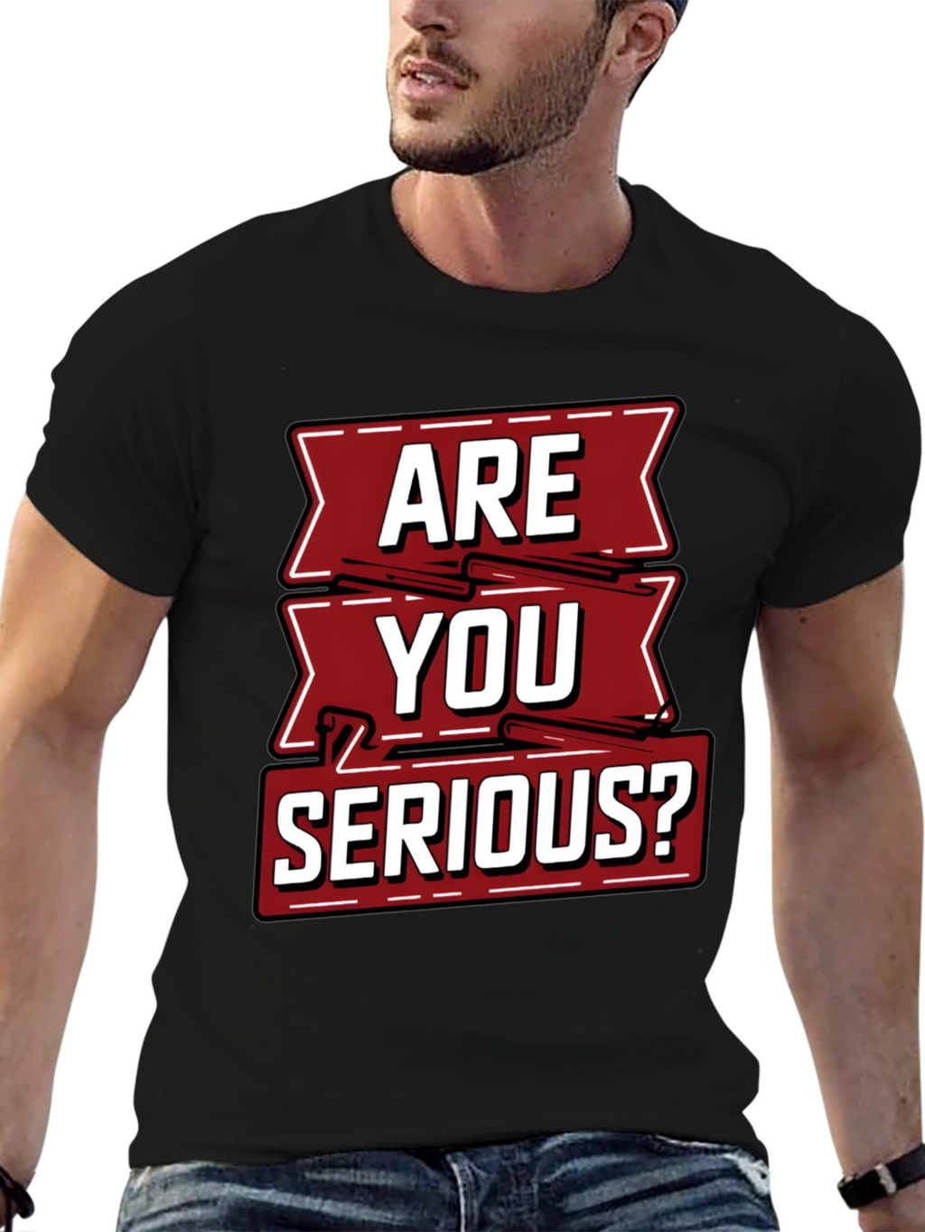 Are You Serious Graphic T-Shirt