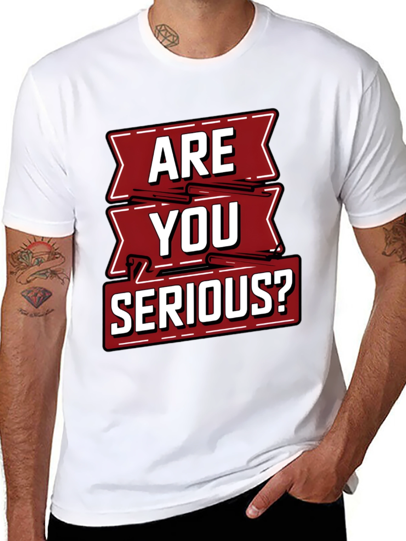 Are You Serious Graphic T-Shirt