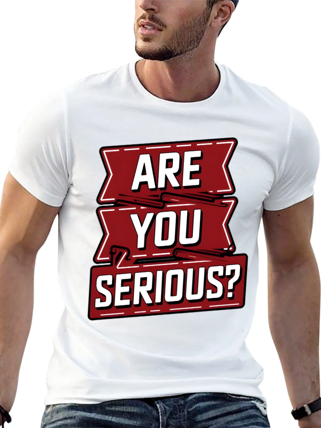 Are You Serious Graphic T-Shirt