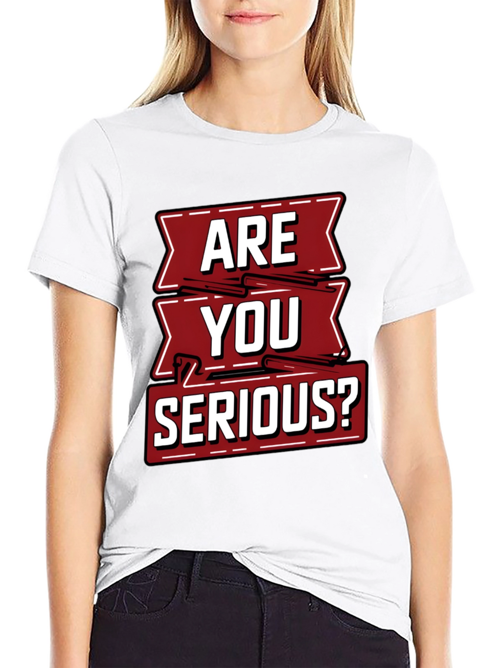 Are You Serious Graphic T-Shirt
