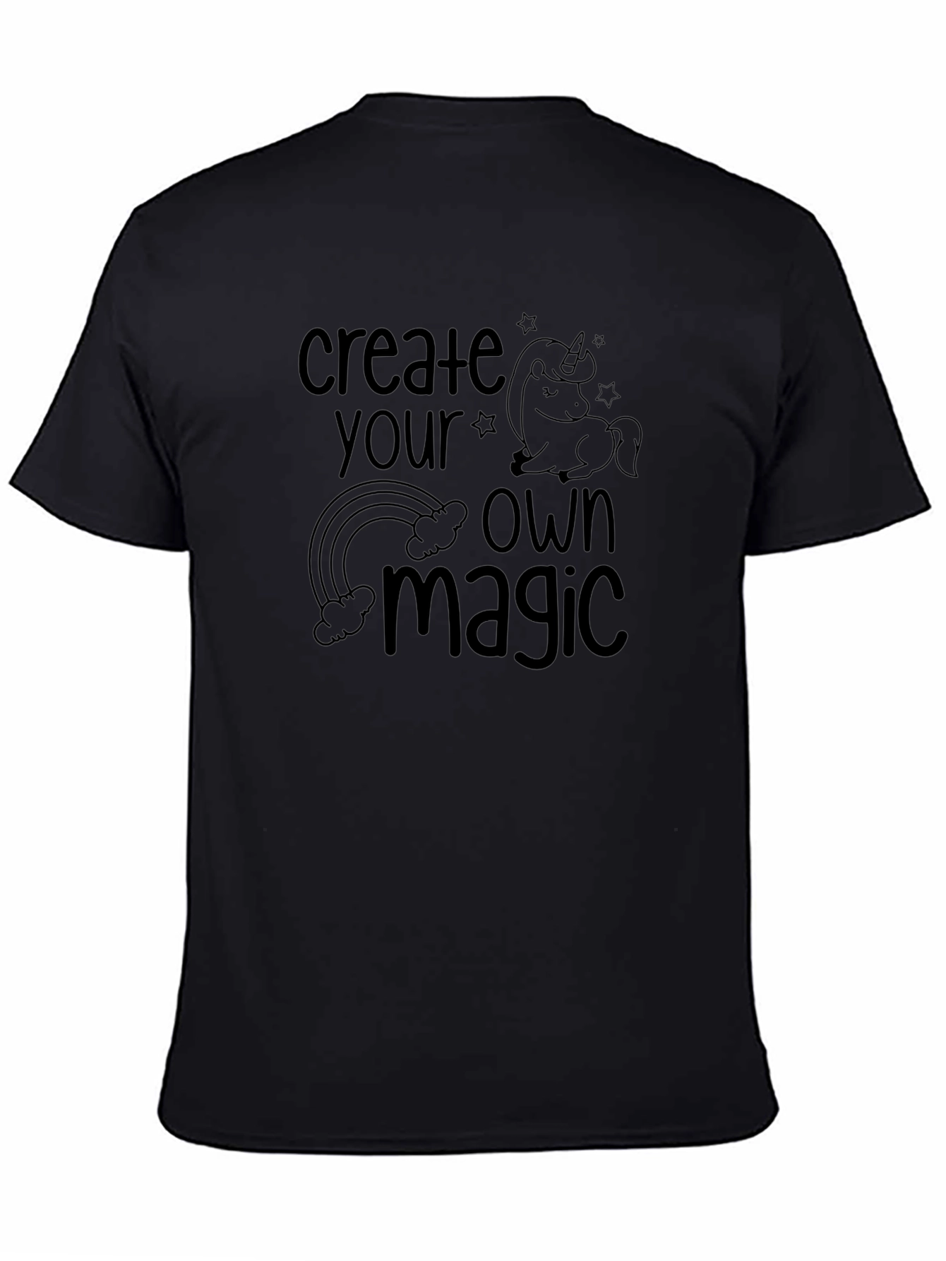 Create Your Own Magic Unicorn Graphic Tee