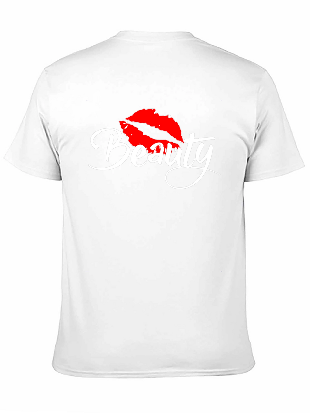 Beauty Lips Graphic Tee - Stylish Casual Top