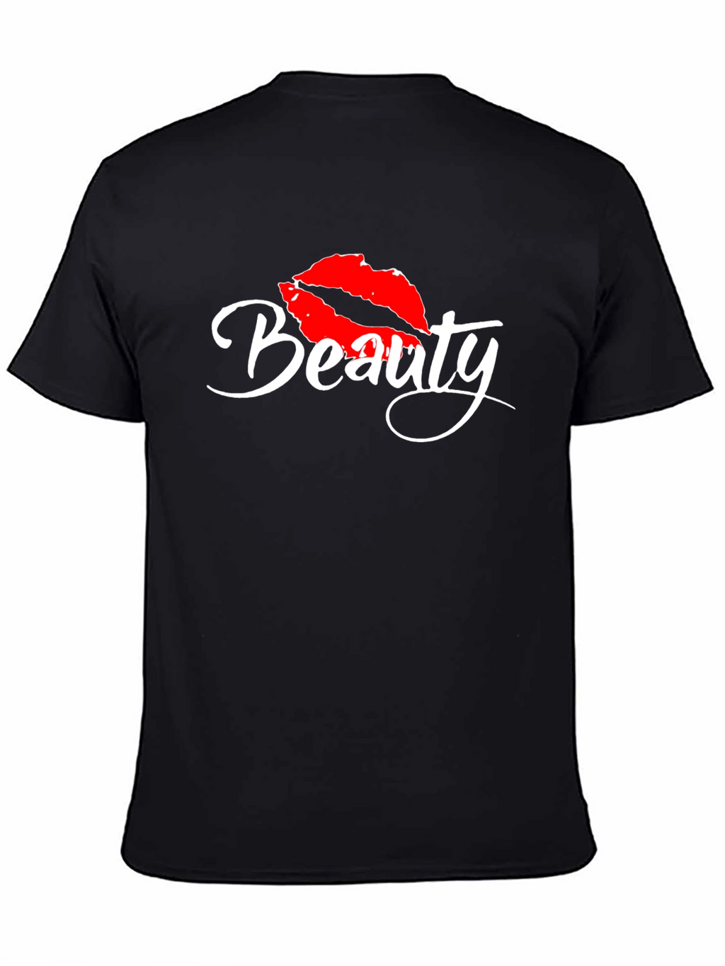 Beauty Lips Graphic Tee - Stylish Casual Top