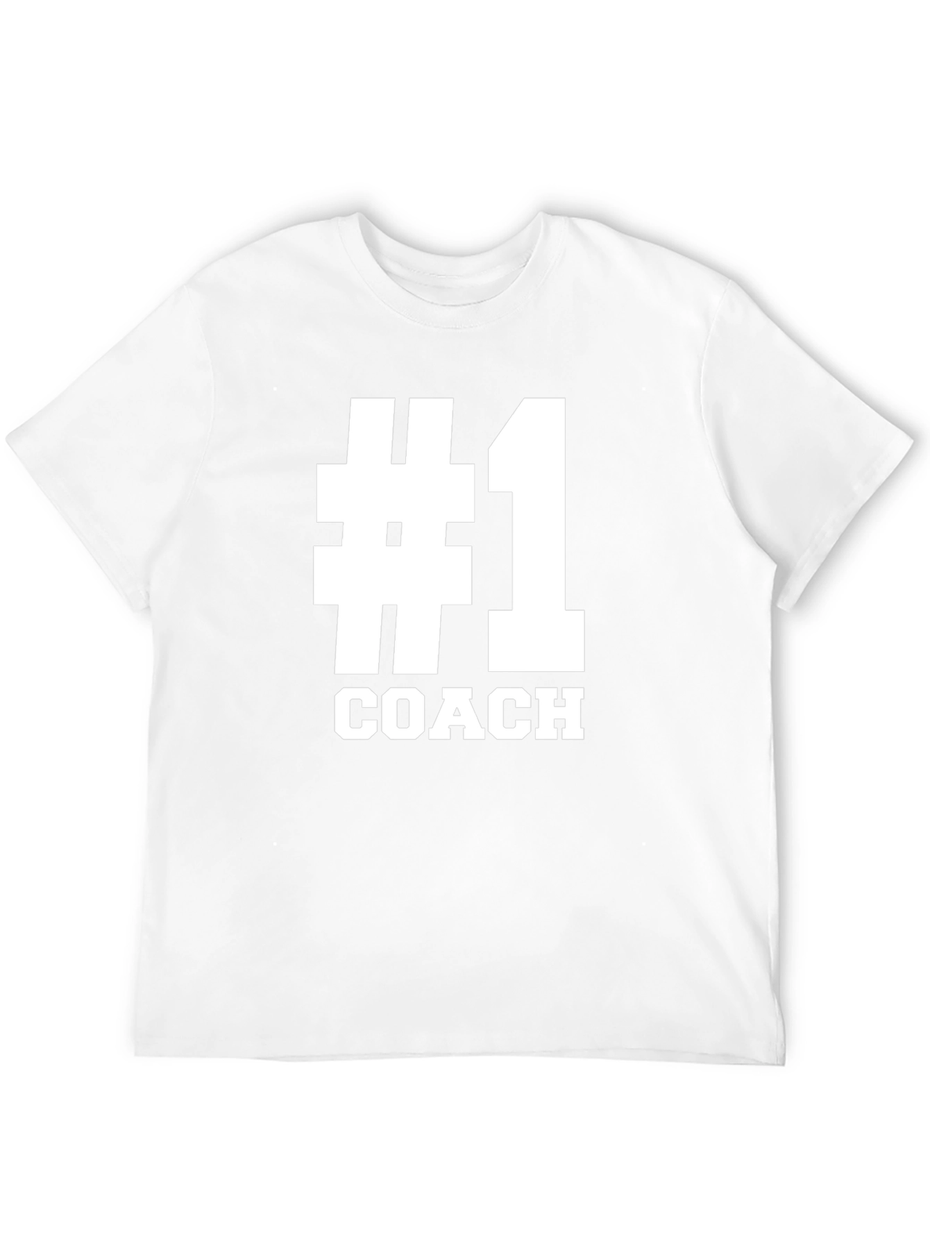 Number One Coach Black T-Shirt