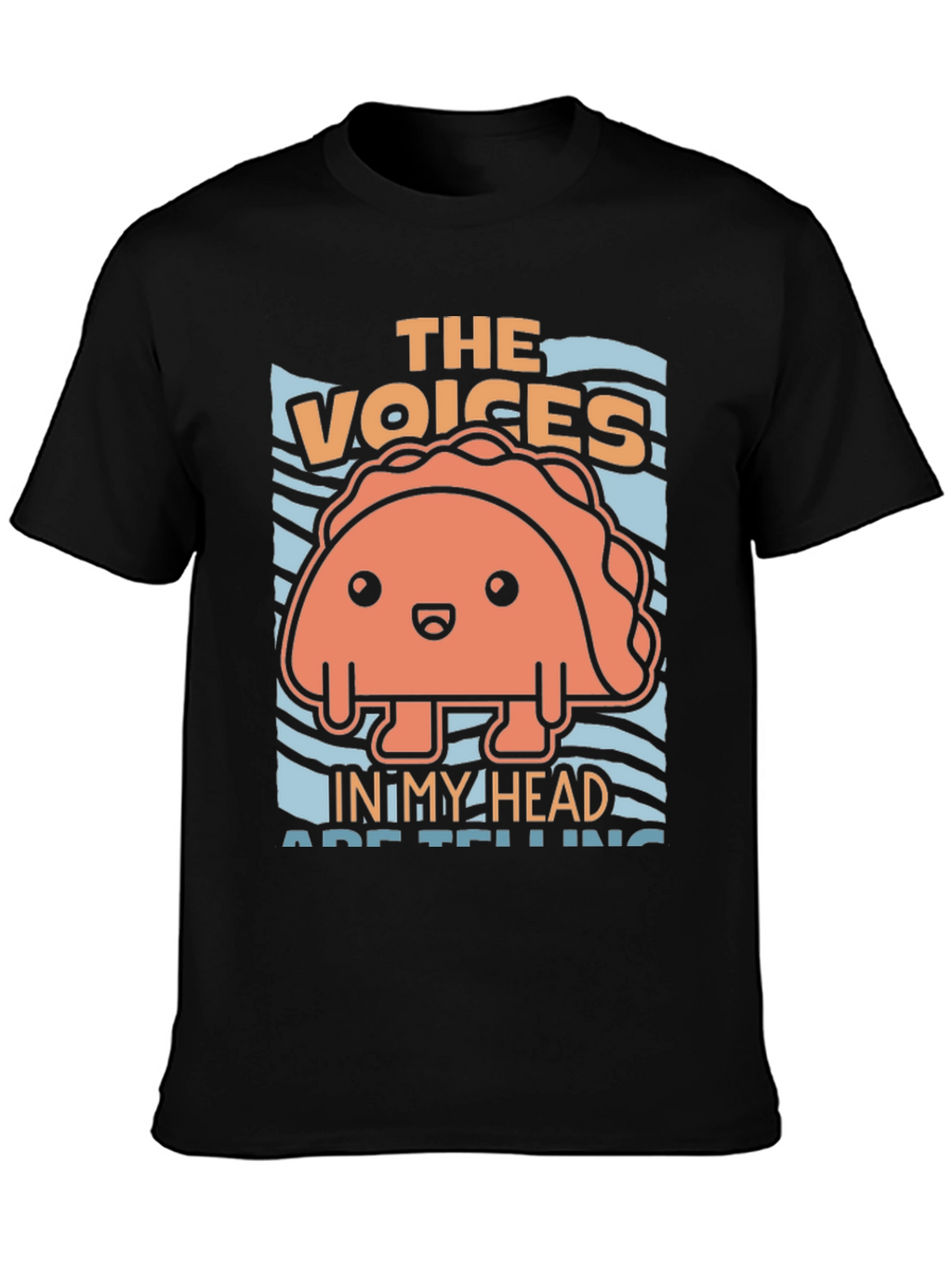 The Voices in My Head Taco Graphic T-Shirt