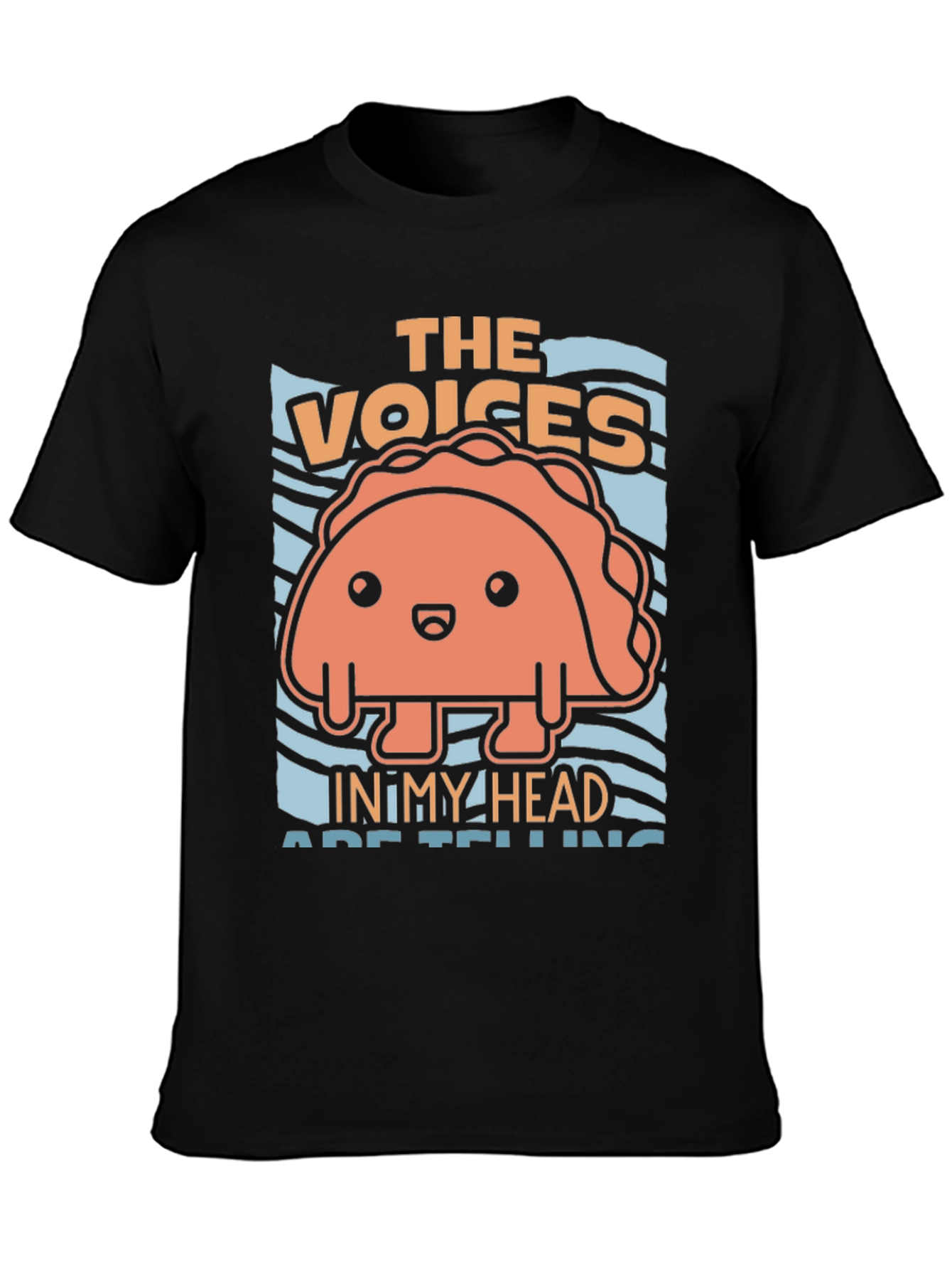 The Voices in My Head Taco Graphic T-Shirt