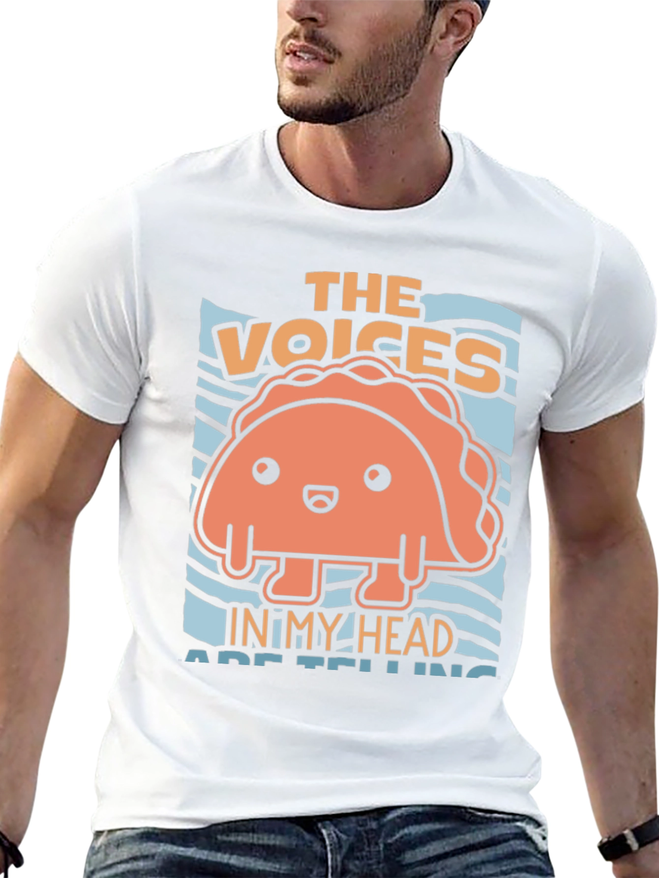The Voices in My Head Taco Graphic T-Shirt