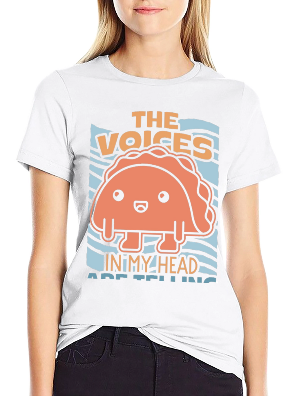 The Voices in My Head Taco Graphic T-Shirt