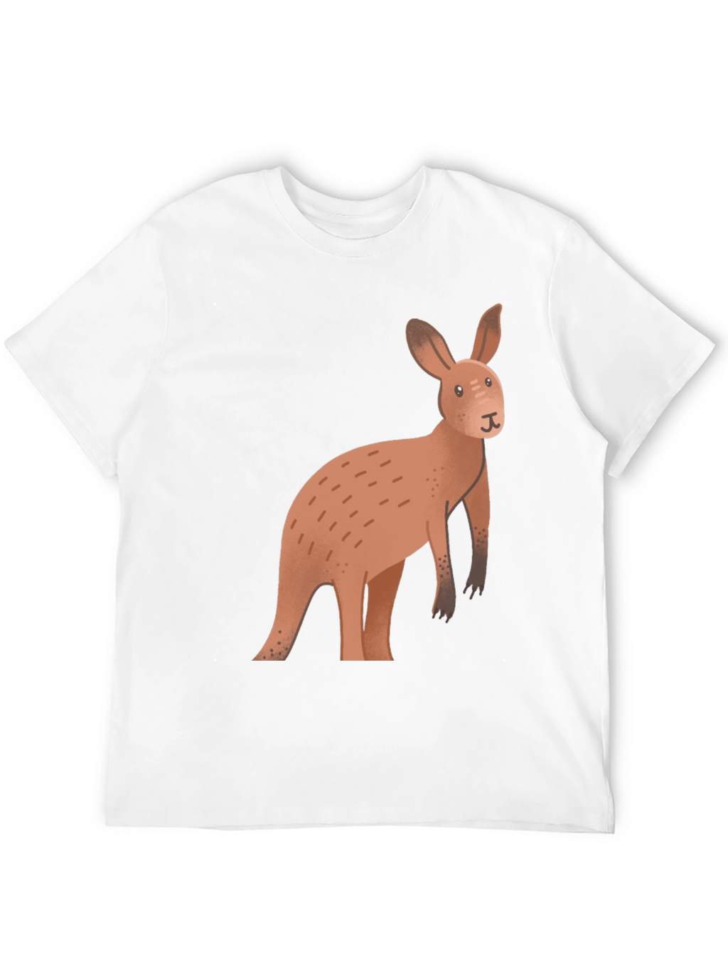 Kangaroo Graphic Tee - Stylish & Unique Black T-Shirt