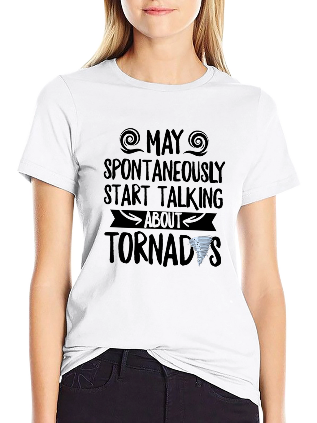 Tornado Enthusiast Black T-Shirt