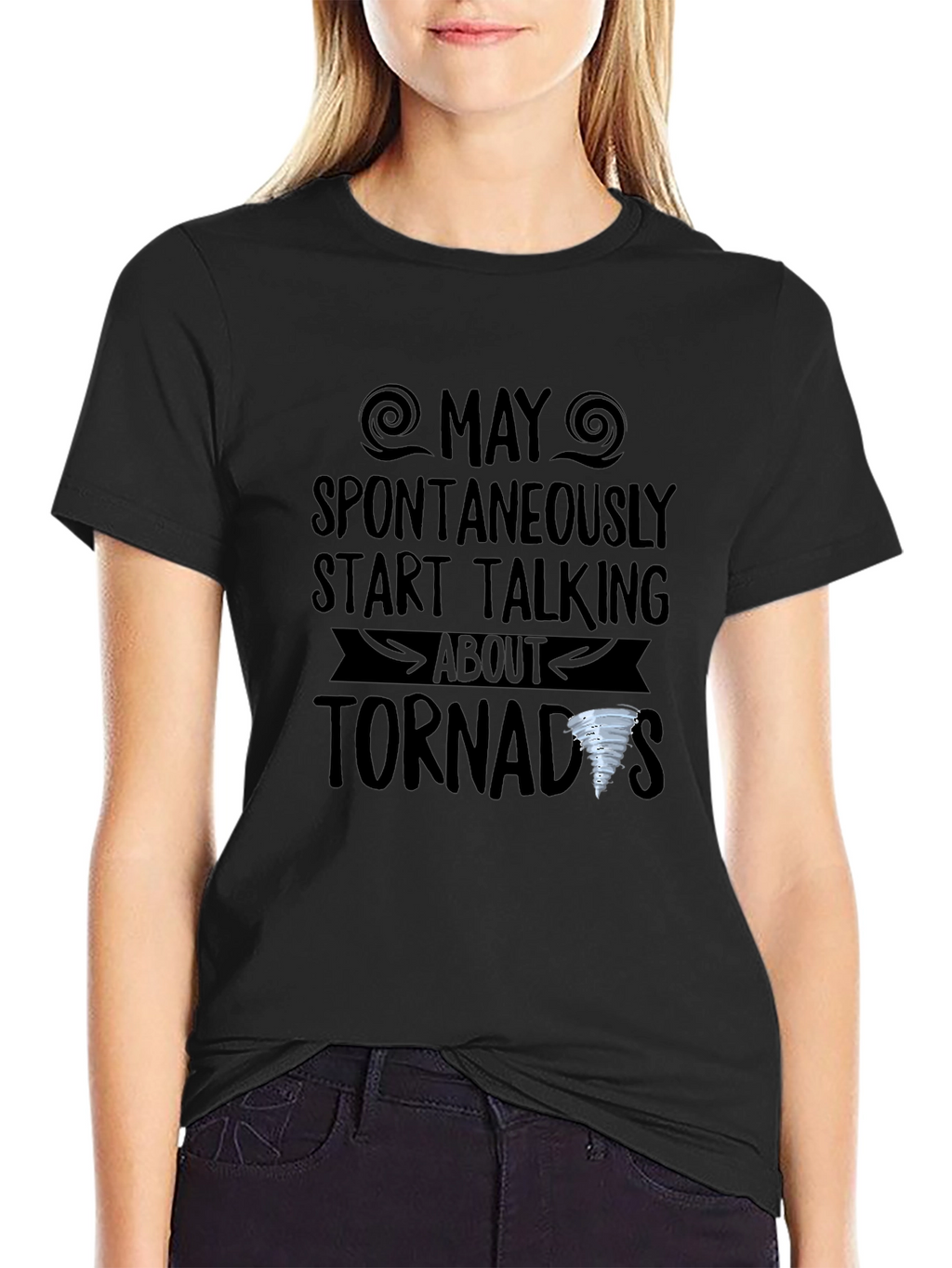 Tornado Enthusiast Black T-Shirt