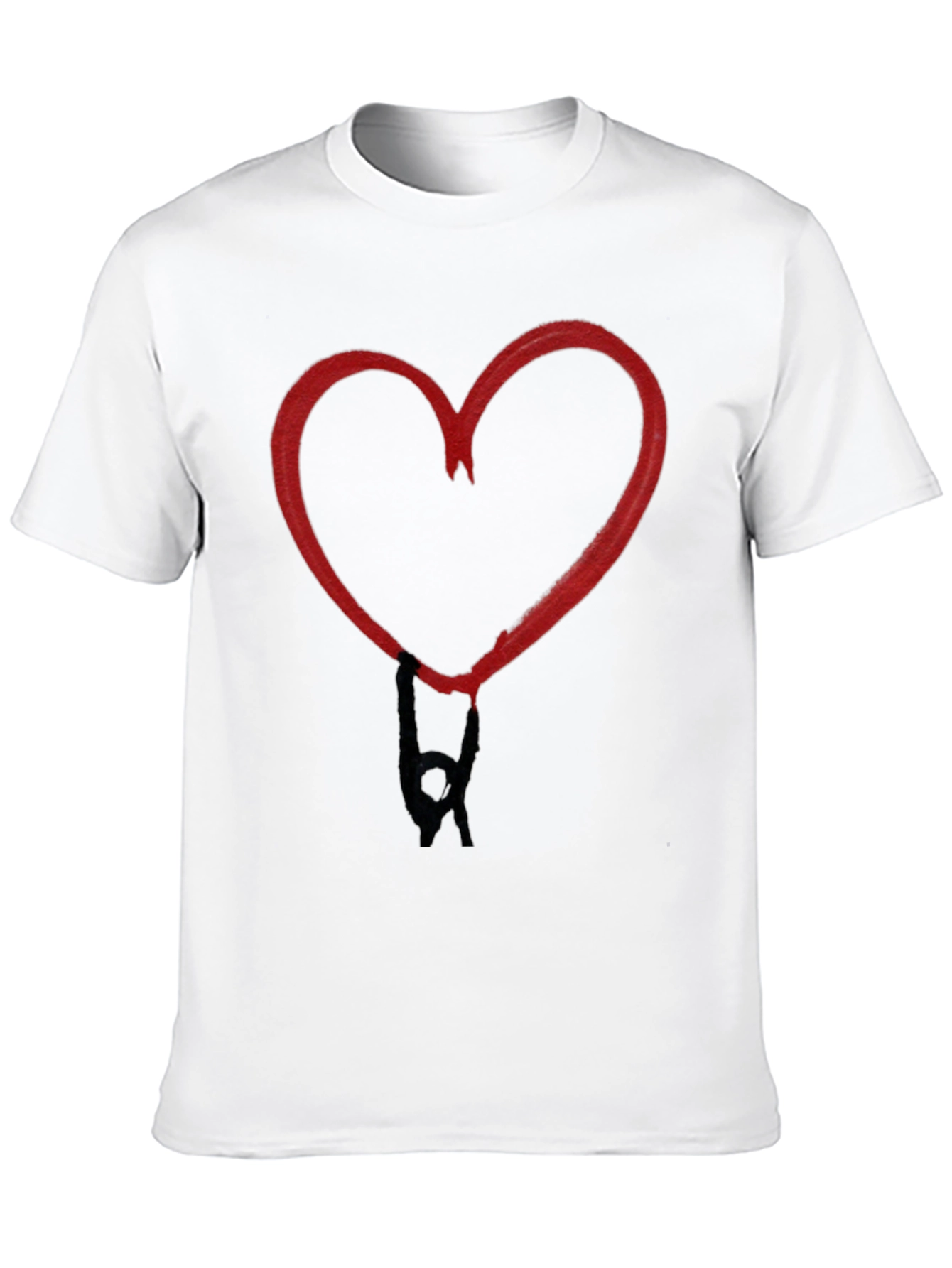 Heart Hands Black T-Shirt