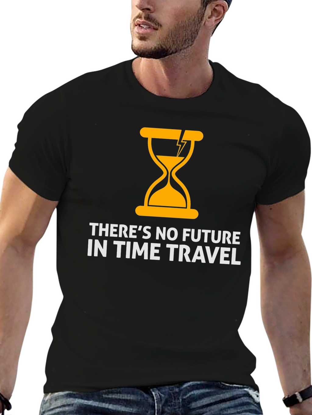 Theres No Future in Time Travel Graphic Tee