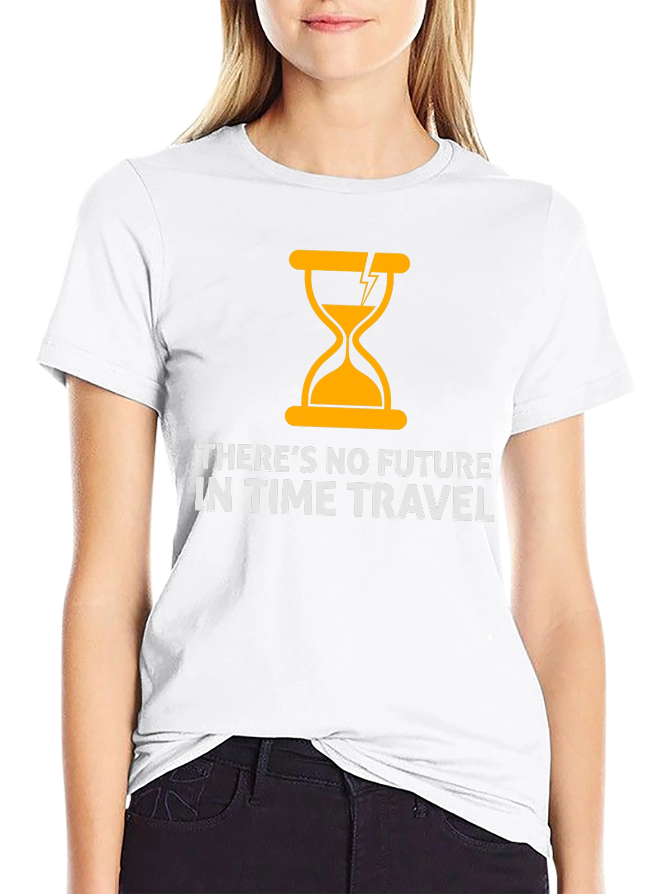 Theres No Future in Time Travel Graphic Tee
