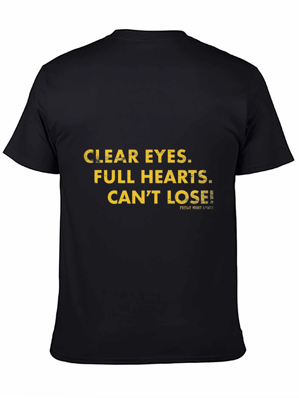 Clear Eyes Full Hearts Mens Black Tee