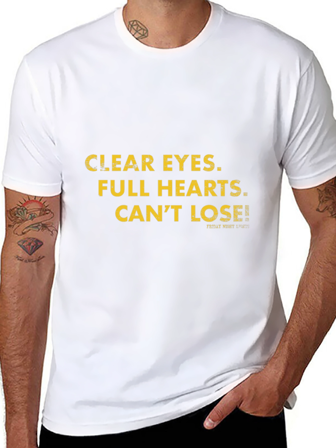 Clear Eyes Full Hearts Mens Black Tee