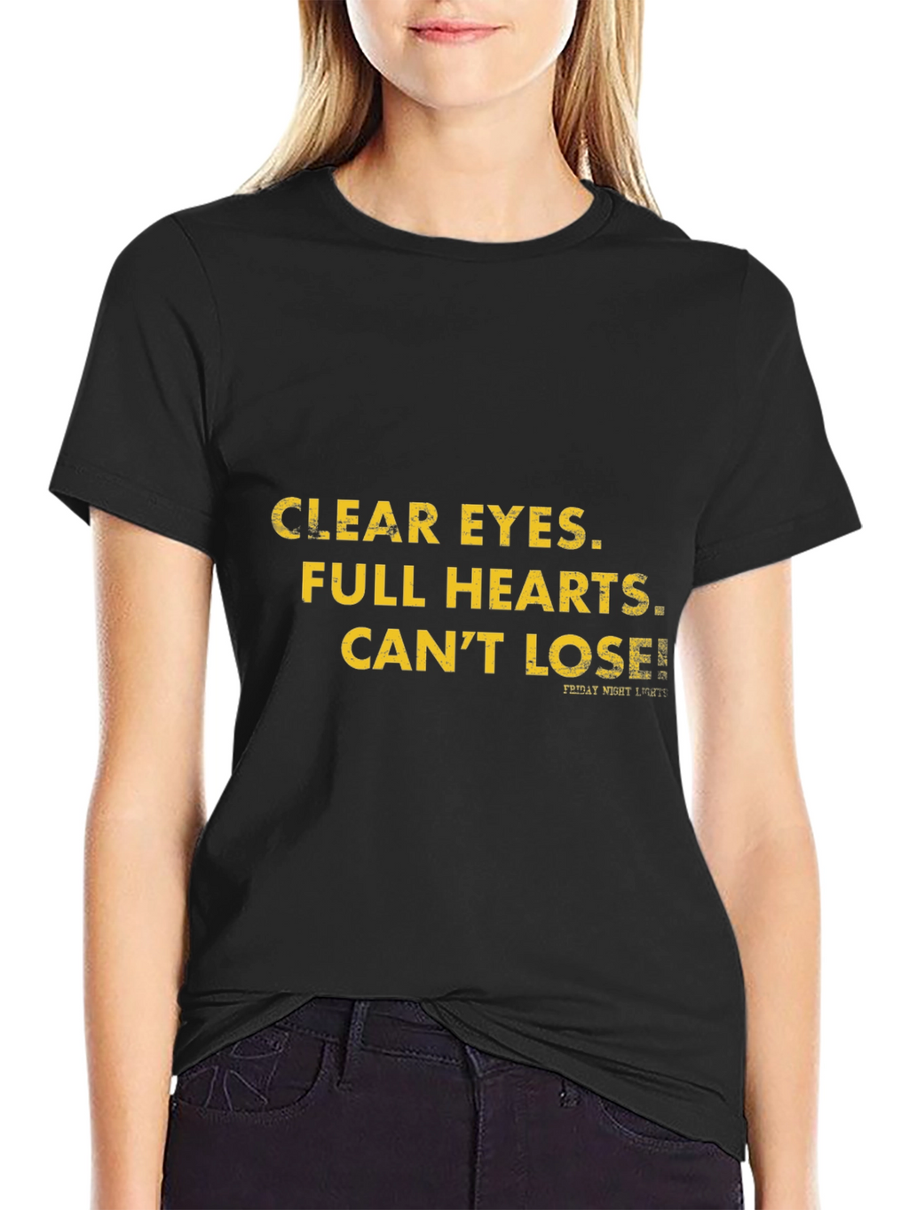Clear Eyes Full Hearts Mens Black Tee