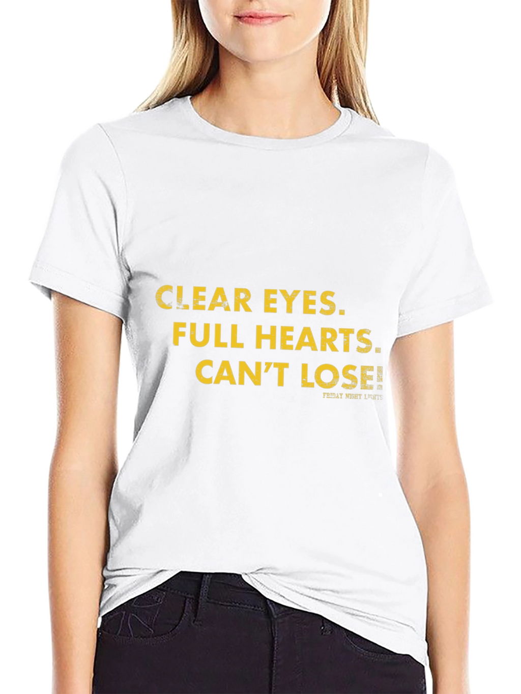 Clear Eyes Full Hearts Mens Black Tee