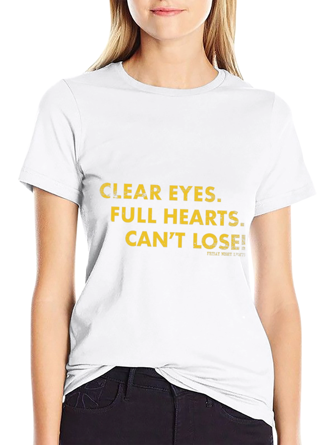 Clear Eyes Full Hearts Mens Black Tee