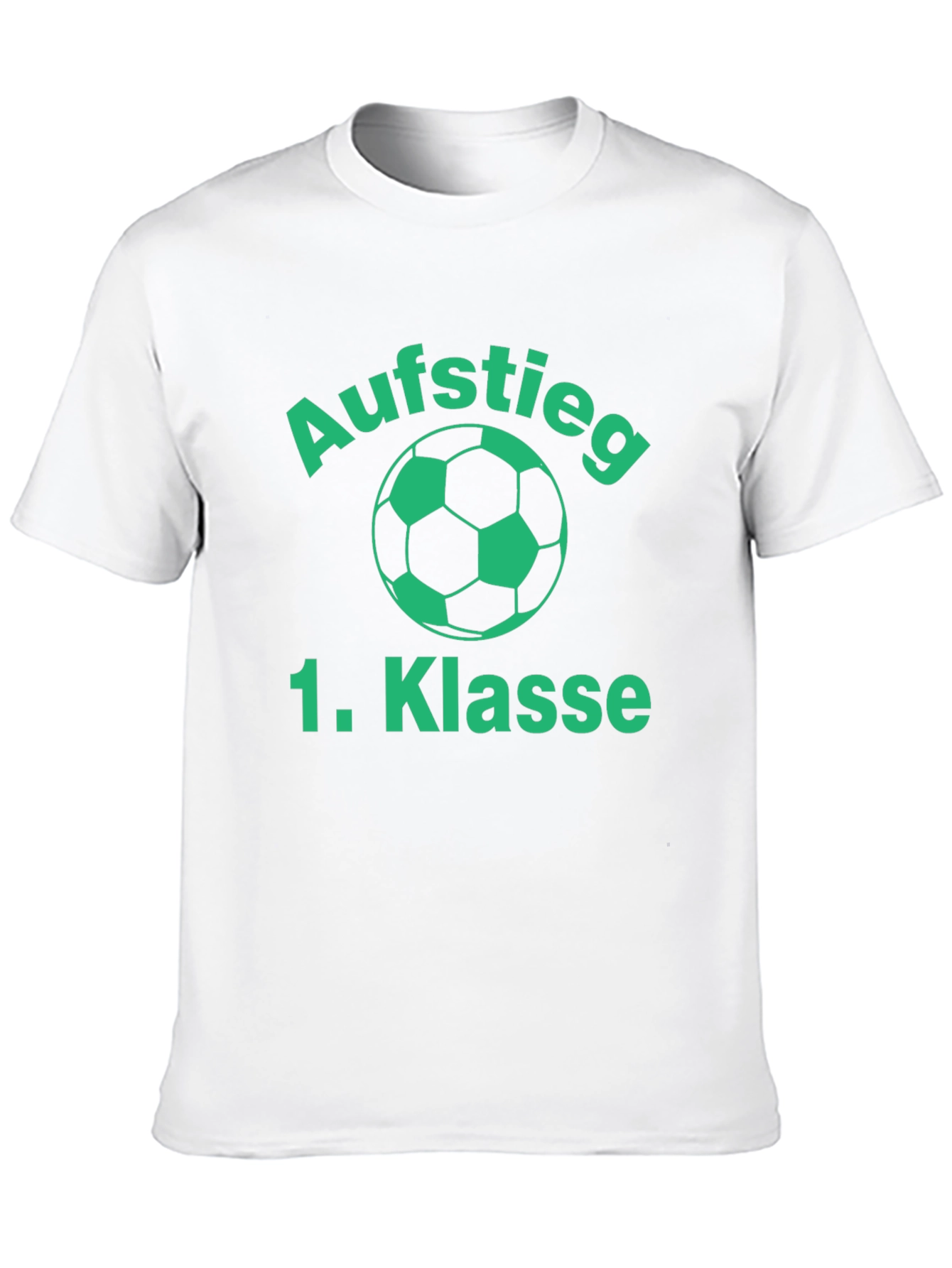 Aufstieg 1. Klasse Soccer T-Shirt - Black