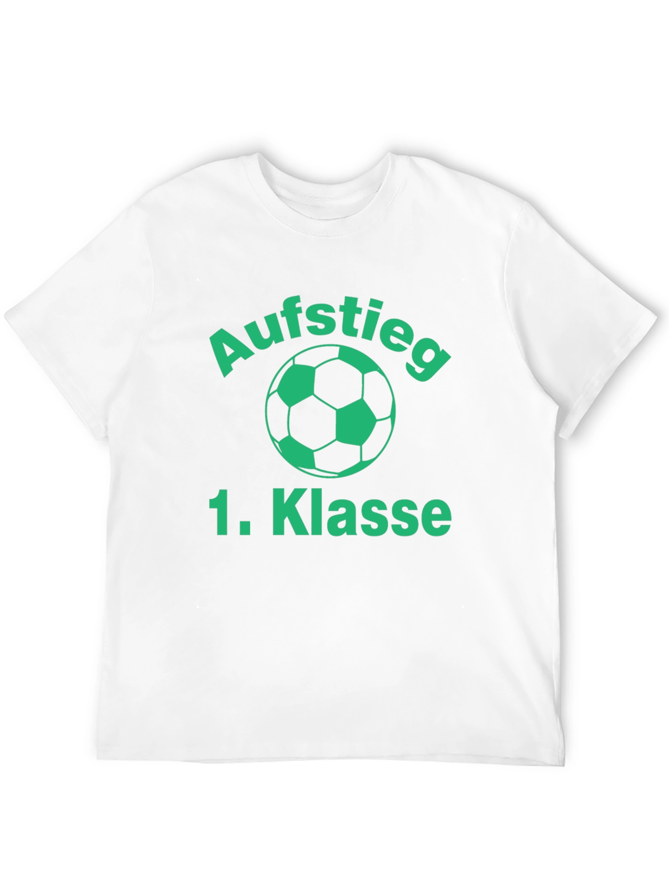 Aufstieg 1. Klasse Soccer T-Shirt - Black