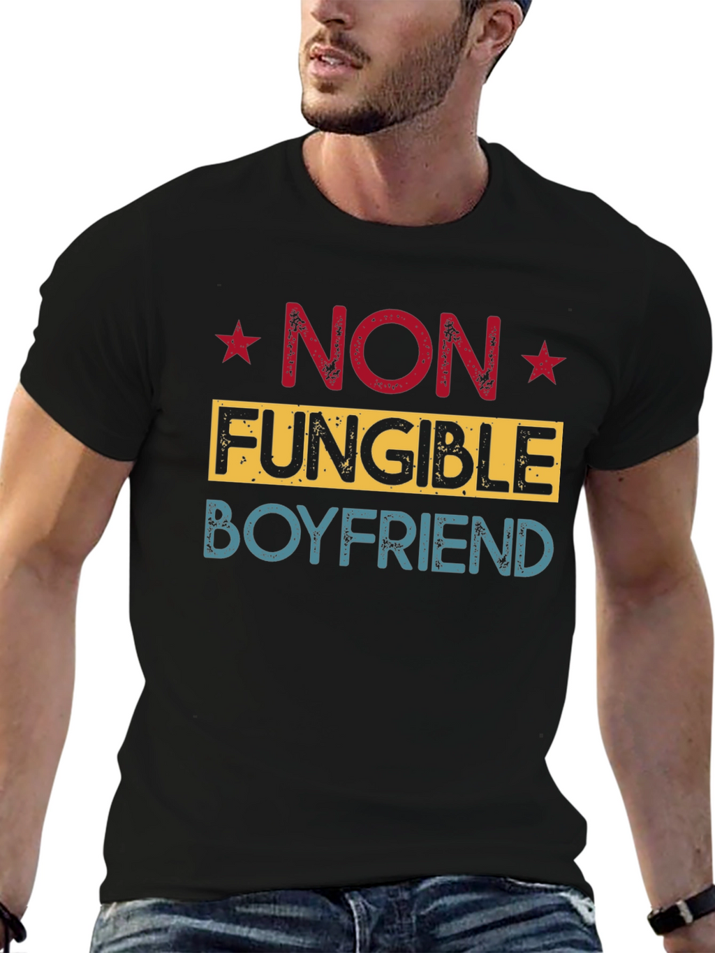 Non Fungible Boyfriend T-Shirt