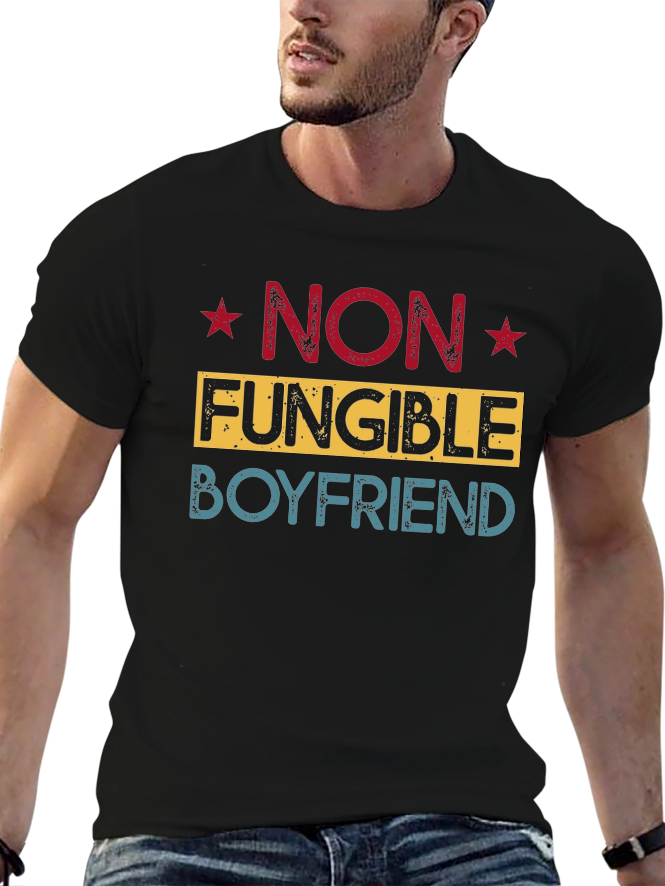 Non Fungible Boyfriend T-Shirt