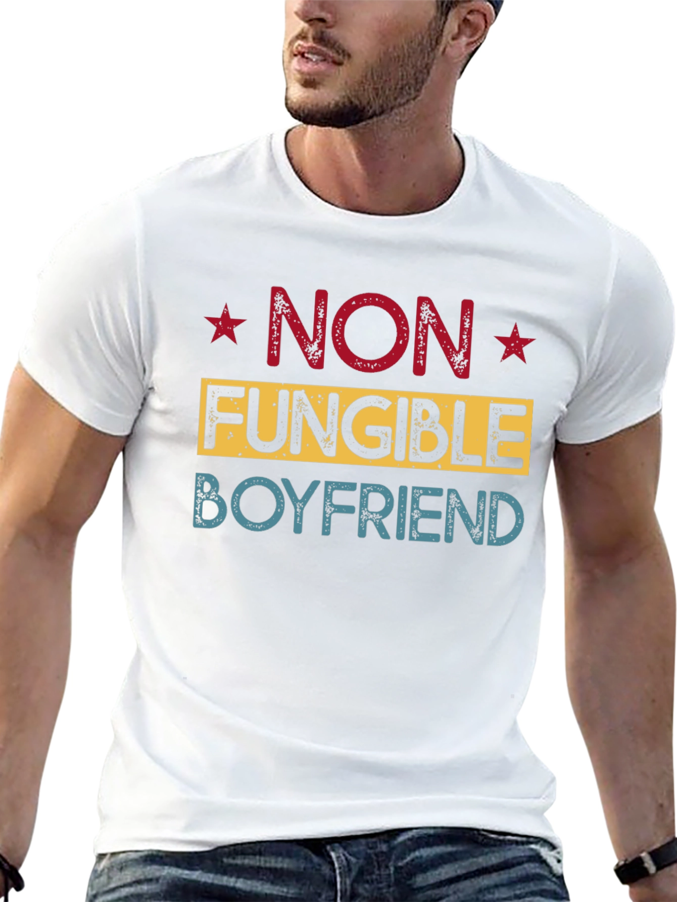 Non Fungible Boyfriend T-Shirt