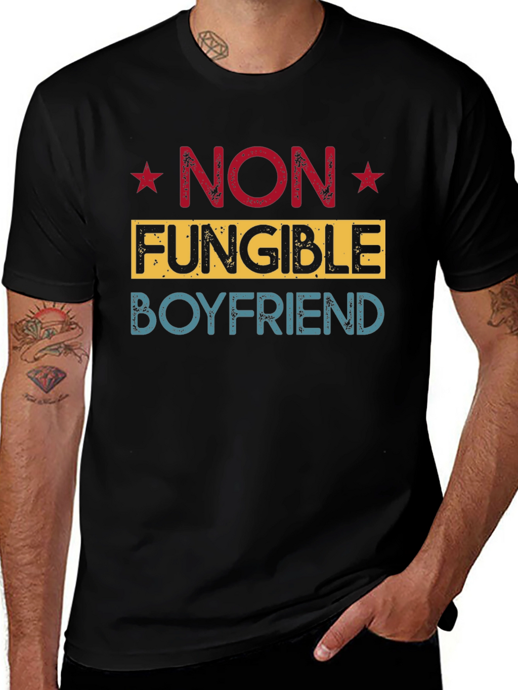 Non Fungible Boyfriend T-Shirt