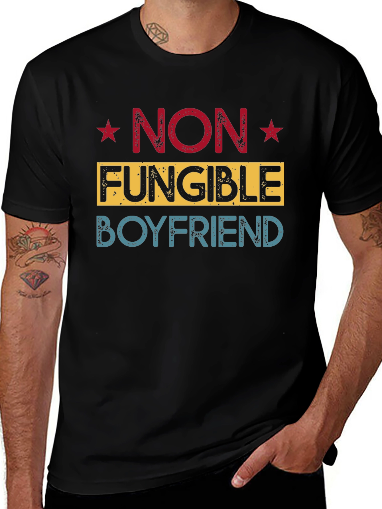 Non Fungible Boyfriend T-Shirt